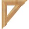 Ekena Millwork Traditional Traditional Rough Sawn Bracket, Western Red Cedar, 6"W x 30"D x 34"H BKT06X30X34TRA01RWR - alternate 3